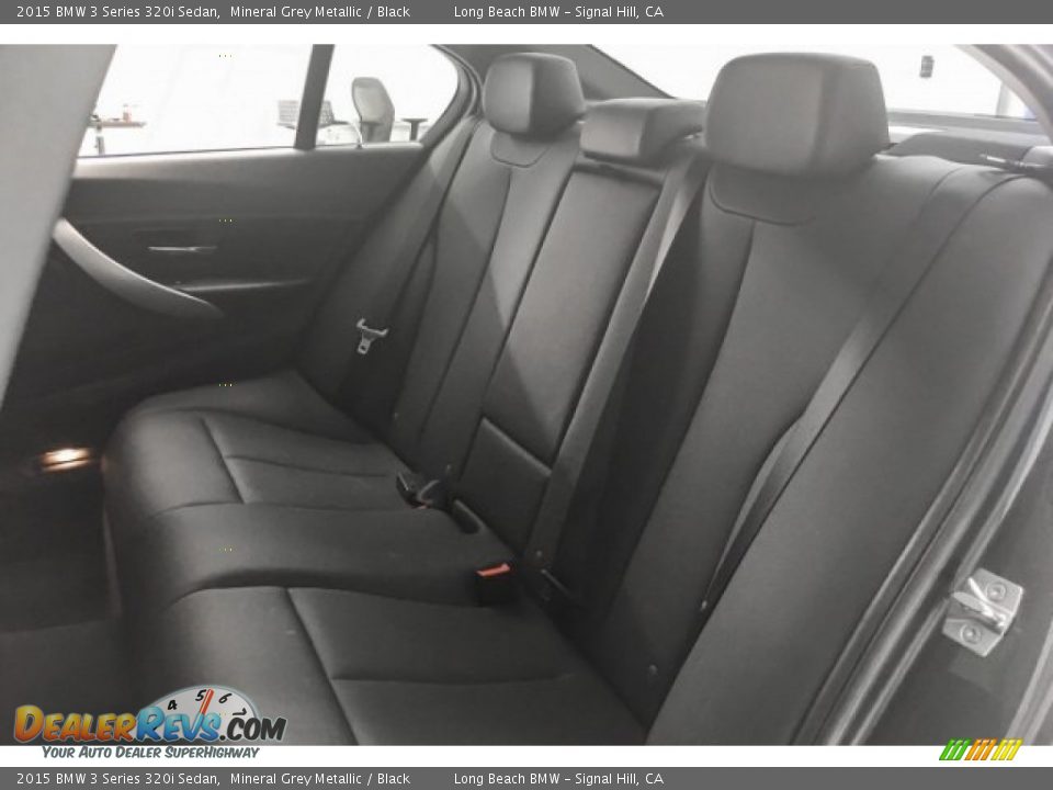 2015 BMW 3 Series 320i Sedan Mineral Grey Metallic / Black Photo #31