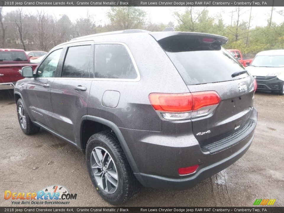 2018 Jeep Grand Cherokee Laredo 4x4 Granite Crystal Metallic / Black Photo #3