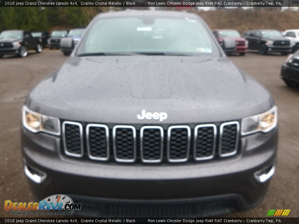2018 Jeep Grand Cherokee Laredo 4x4 Granite Crystal Metallic / Black Photo #8