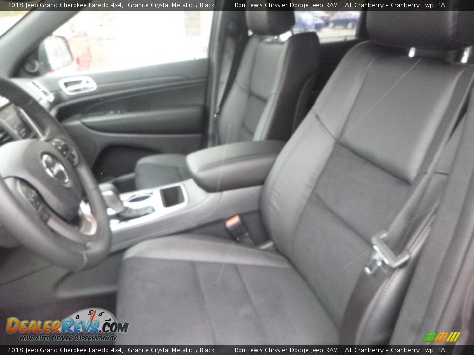 2018 Jeep Grand Cherokee Laredo 4x4 Granite Crystal Metallic / Black Photo #15