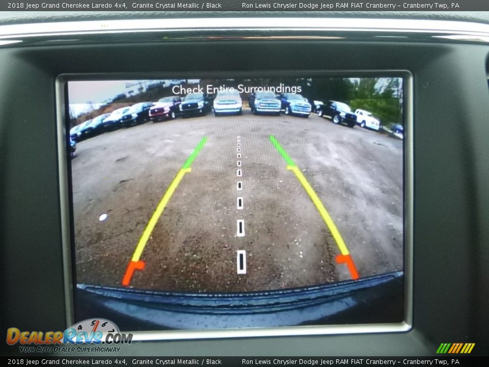 2018 Jeep Grand Cherokee Laredo 4x4 Granite Crystal Metallic / Black Photo #18