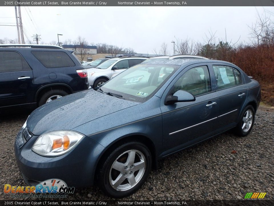 2005 Chevrolet Cobalt LT Sedan Blue Granite Metallic / Gray Photo #1