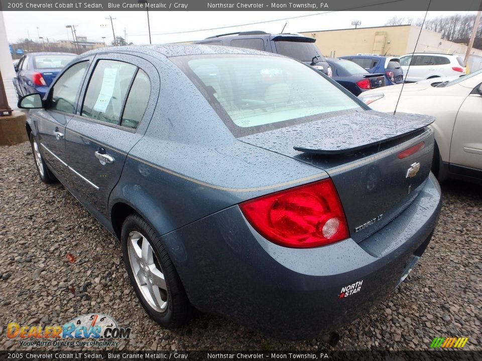 2005 Chevrolet Cobalt LT Sedan Blue Granite Metallic / Gray Photo #2