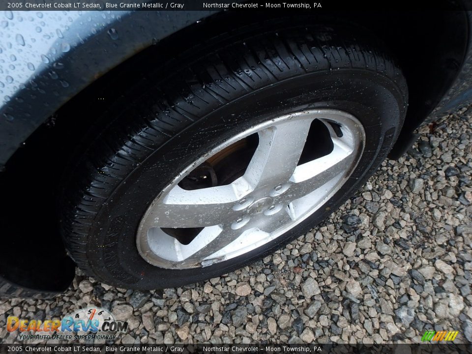 2005 Chevrolet Cobalt LT Sedan Blue Granite Metallic / Gray Photo #7