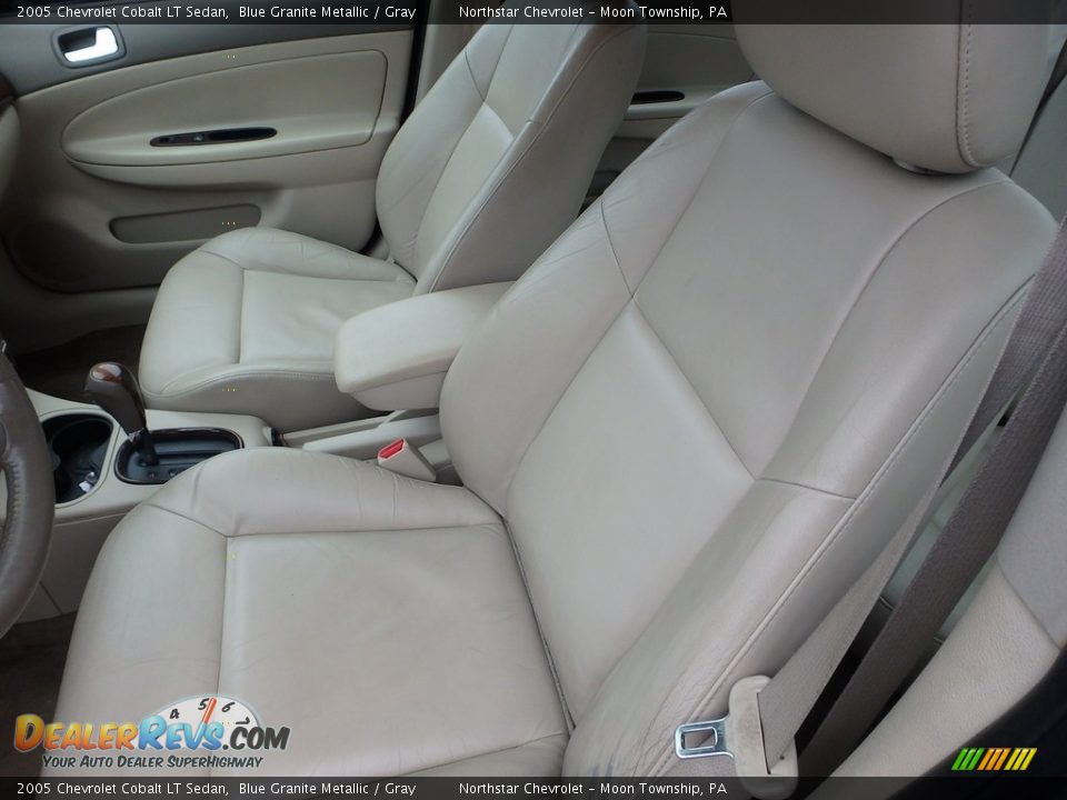 2005 Chevrolet Cobalt LT Sedan Blue Granite Metallic / Gray Photo #8