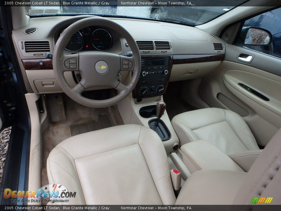 2005 Chevrolet Cobalt LT Sedan Blue Granite Metallic / Gray Photo #10
