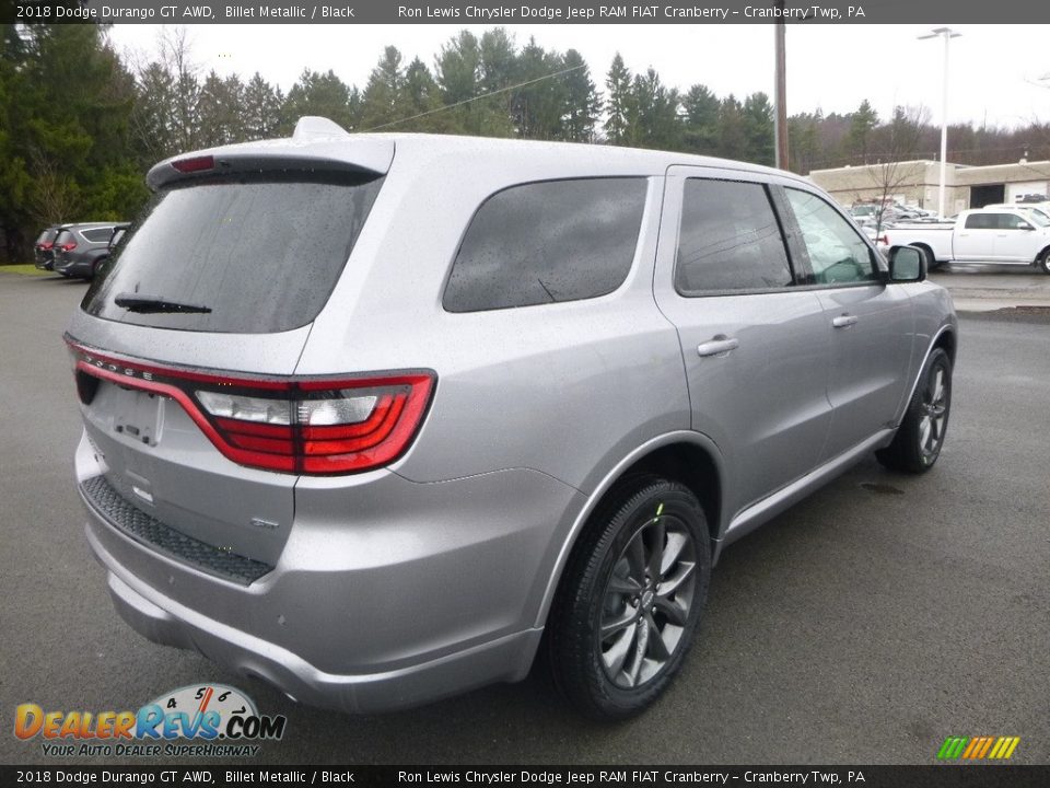 2018 Dodge Durango GT AWD Billet Metallic / Black Photo #5
