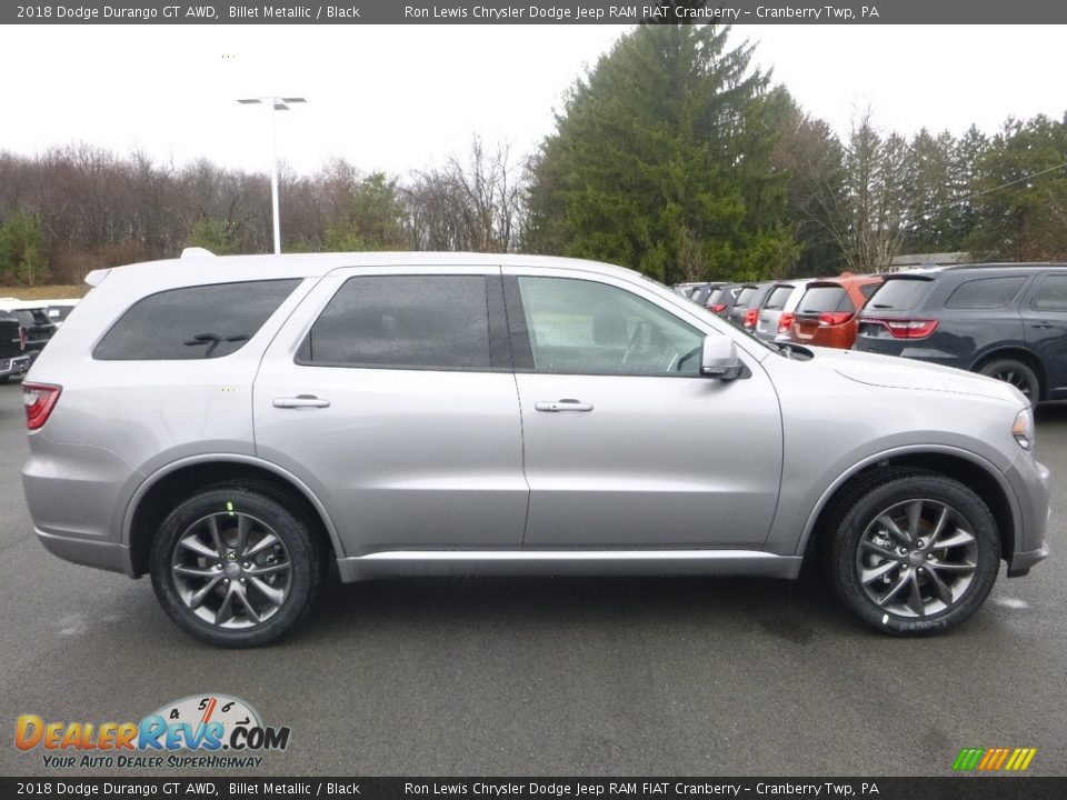 2018 Dodge Durango GT AWD Billet Metallic / Black Photo #6