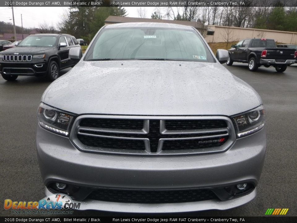 2018 Dodge Durango GT AWD Billet Metallic / Black Photo #8