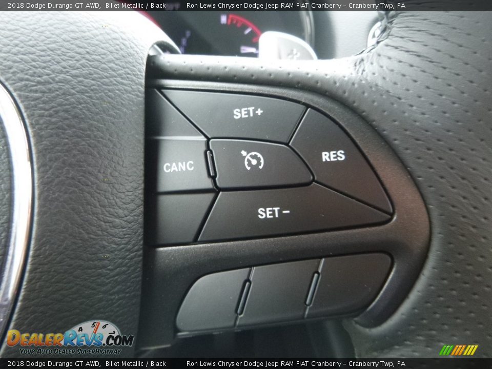 2018 Dodge Durango GT AWD Billet Metallic / Black Photo #19