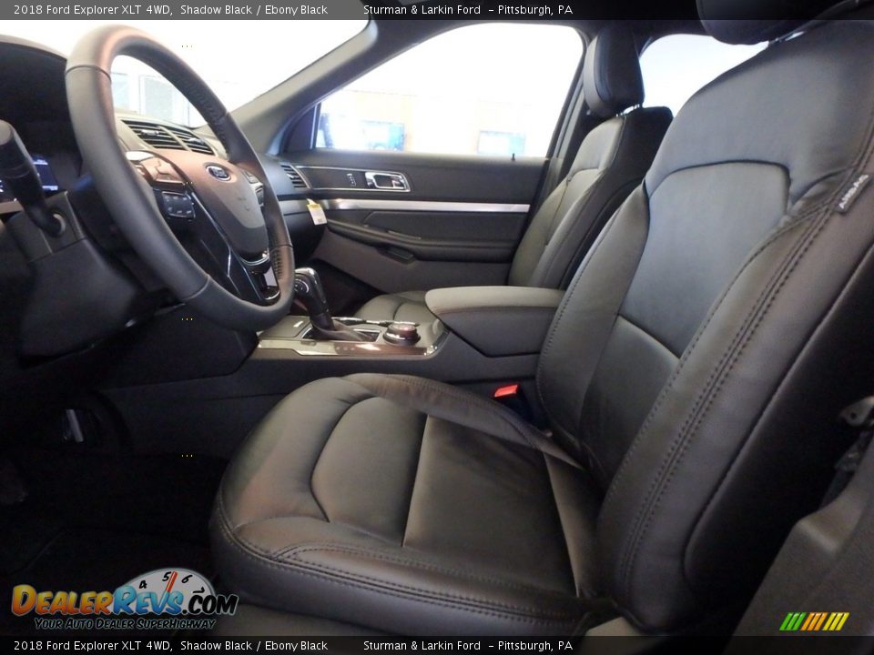2018 Ford Explorer XLT 4WD Shadow Black / Ebony Black Photo #6