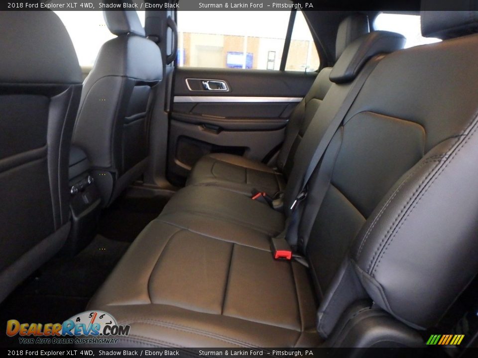 2018 Ford Explorer XLT 4WD Shadow Black / Ebony Black Photo #7
