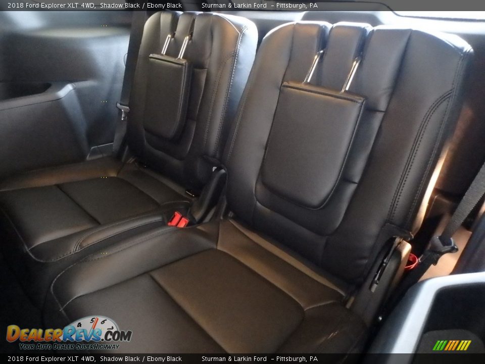 2018 Ford Explorer XLT 4WD Shadow Black / Ebony Black Photo #8