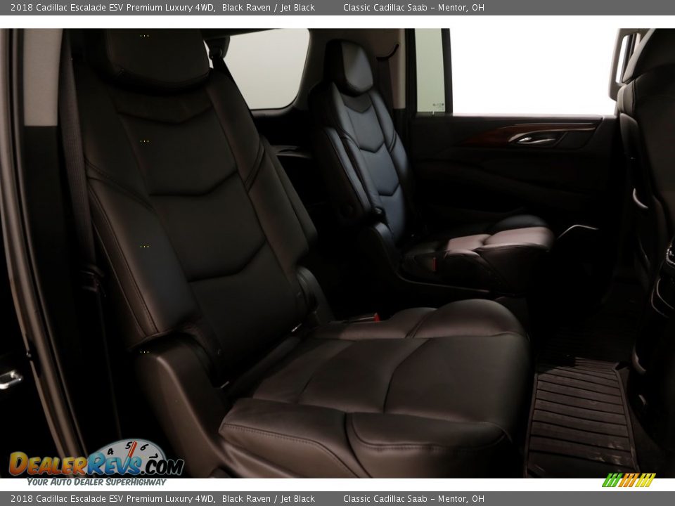 2018 Cadillac Escalade ESV Premium Luxury 4WD Black Raven / Jet Black Photo #17