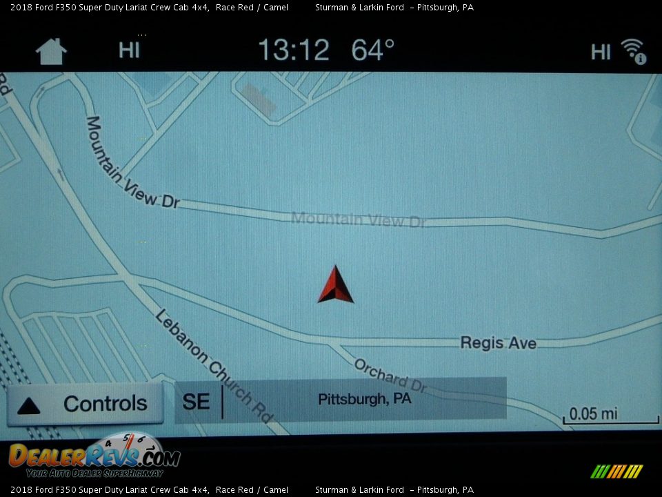 2018 Ford F350 Super Duty Lariat Crew Cab 4x4 Race Red / Camel Photo #12