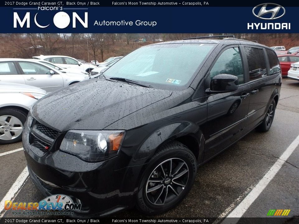 2017 Dodge Grand Caravan GT Black Onyx / Black Photo #1