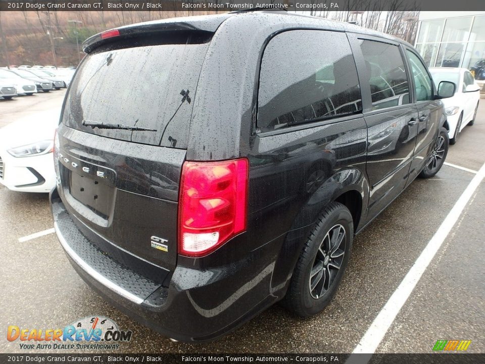 2017 Dodge Grand Caravan GT Black Onyx / Black Photo #4