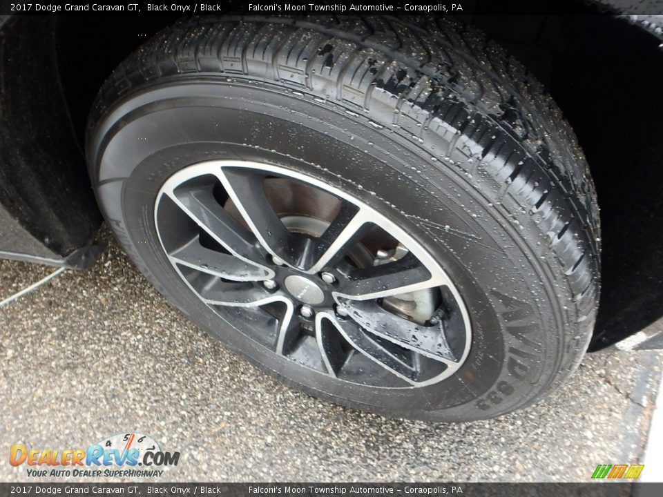 2017 Dodge Grand Caravan GT Black Onyx / Black Photo #5