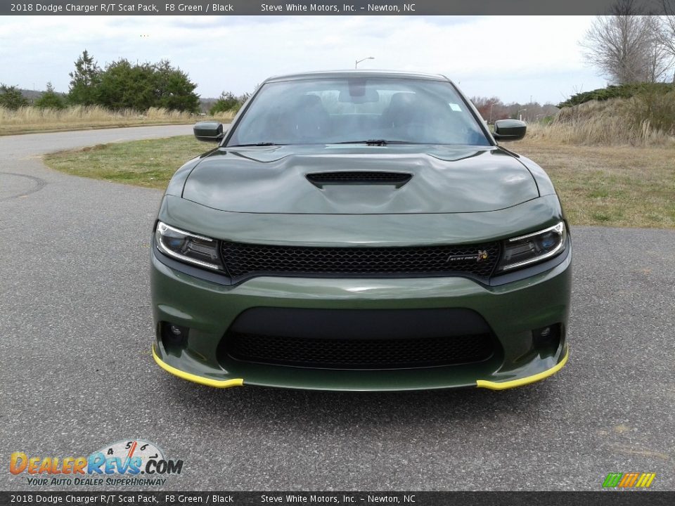 2018 Dodge Charger R/T Scat Pack F8 Green / Black Photo #3