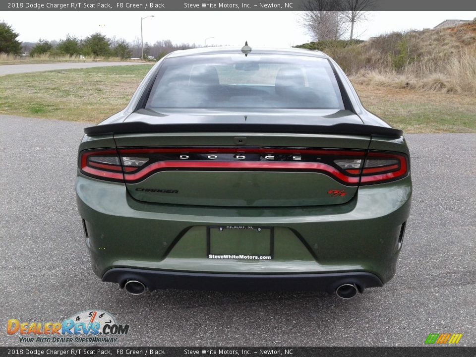 2018 Dodge Charger R/T Scat Pack F8 Green / Black Photo #7