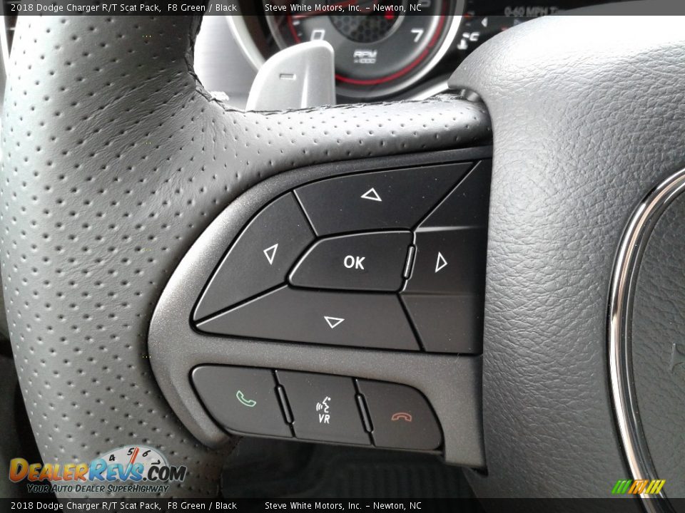 2018 Dodge Charger R/T Scat Pack F8 Green / Black Photo #16