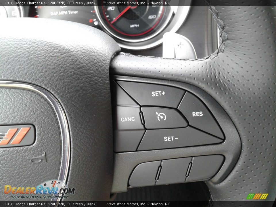2018 Dodge Charger R/T Scat Pack F8 Green / Black Photo #17