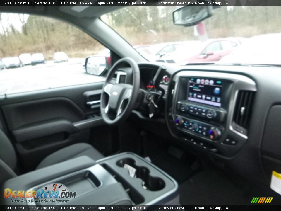 2018 Chevrolet Silverado 1500 LT Double Cab 4x4 Cajun Red Tintcoat / Jet Black Photo #11