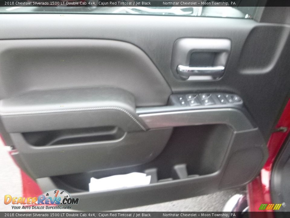 2018 Chevrolet Silverado 1500 LT Double Cab 4x4 Cajun Red Tintcoat / Jet Black Photo #14