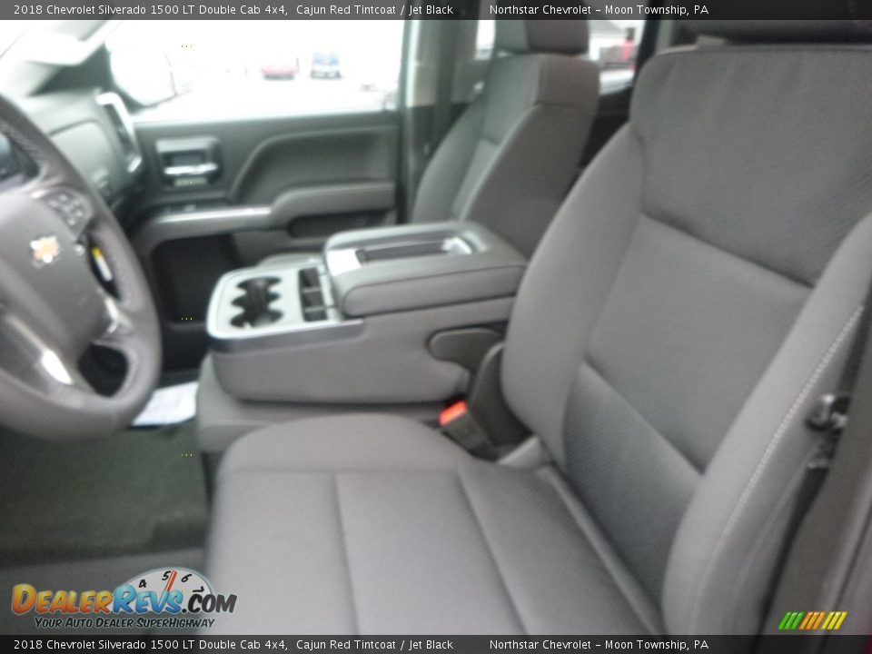 2018 Chevrolet Silverado 1500 LT Double Cab 4x4 Cajun Red Tintcoat / Jet Black Photo #15