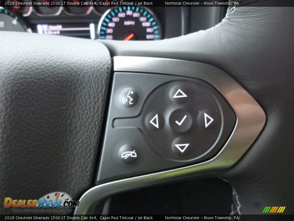 2018 Chevrolet Silverado 1500 LT Double Cab 4x4 Cajun Red Tintcoat / Jet Black Photo #19