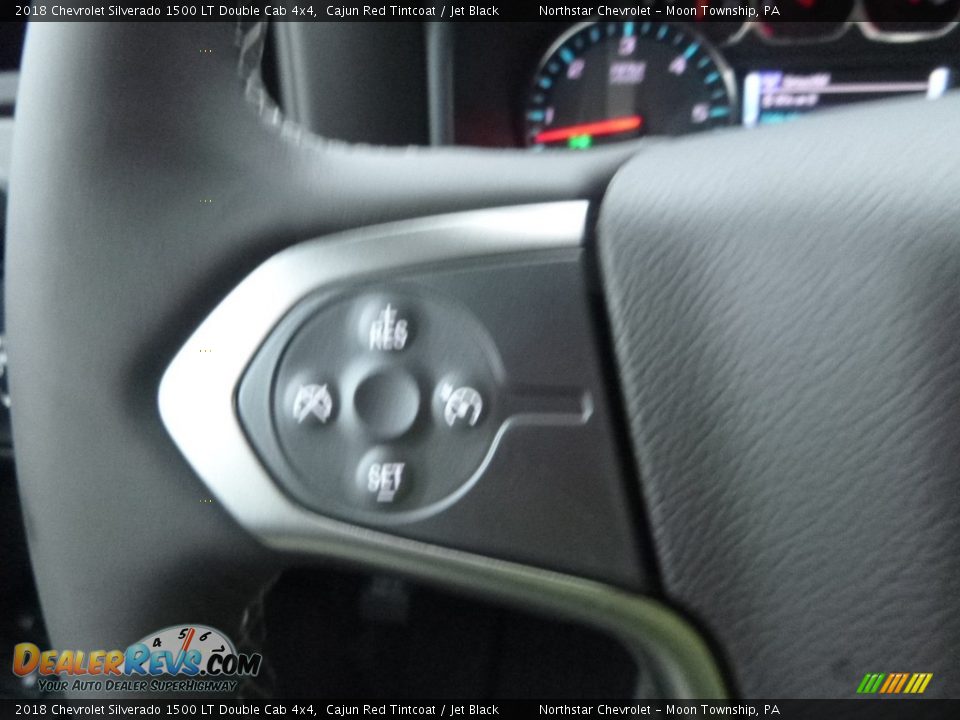 2018 Chevrolet Silverado 1500 LT Double Cab 4x4 Cajun Red Tintcoat / Jet Black Photo #20