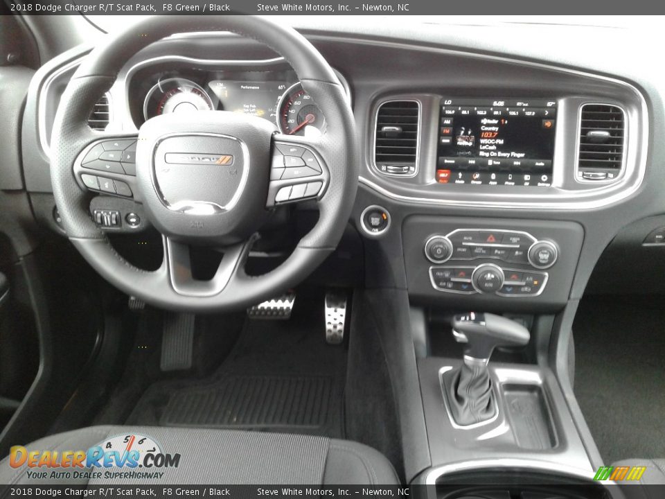 2018 Dodge Charger R/T Scat Pack F8 Green / Black Photo #32