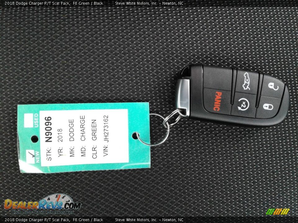 2018 Dodge Charger R/T Scat Pack F8 Green / Black Photo #33