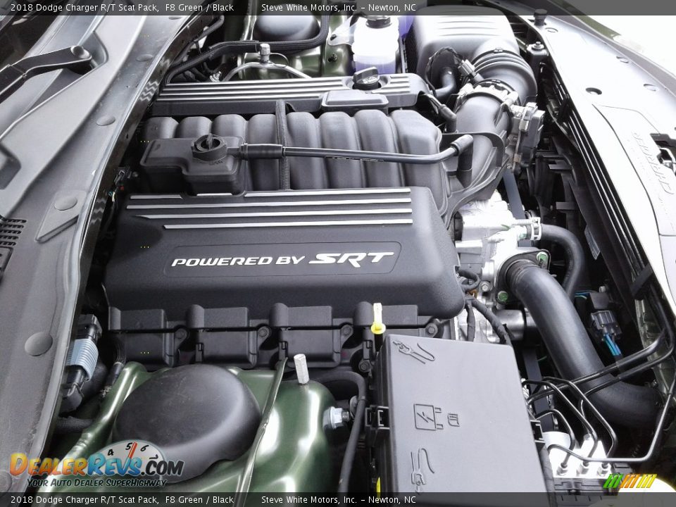 2018 Dodge Charger R/T Scat Pack F8 Green / Black Photo #34