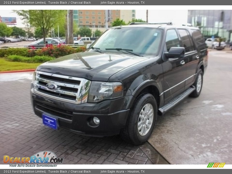 2013 Ford Expedition Limited Tuxedo Black / Charcoal Black Photo #3