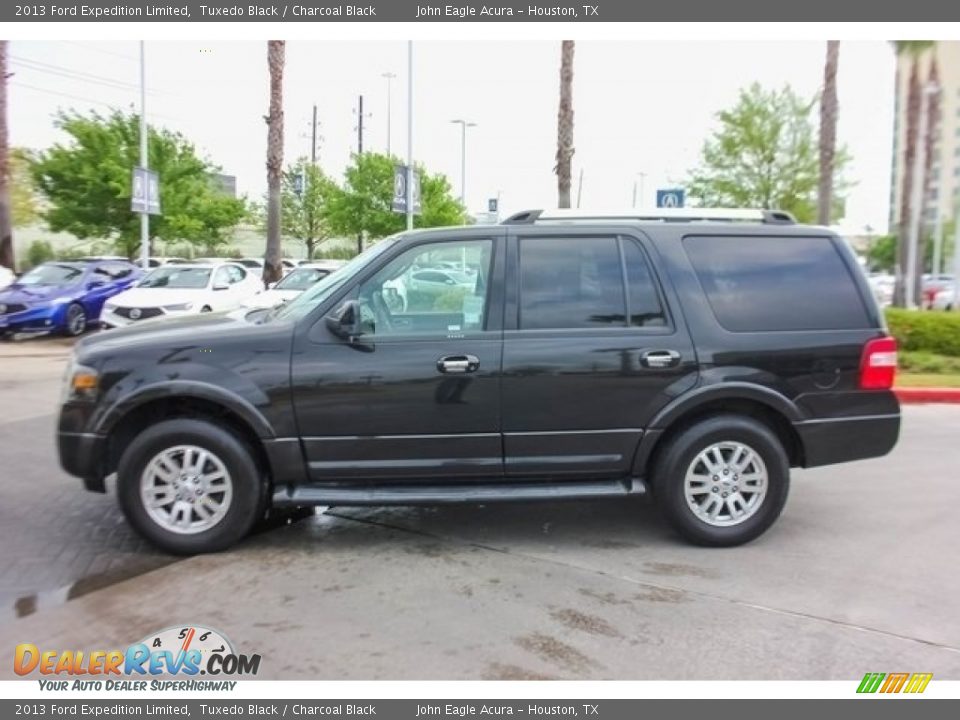 2013 Ford Expedition Limited Tuxedo Black / Charcoal Black Photo #4