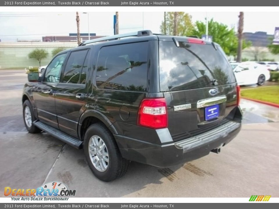 2013 Ford Expedition Limited Tuxedo Black / Charcoal Black Photo #5