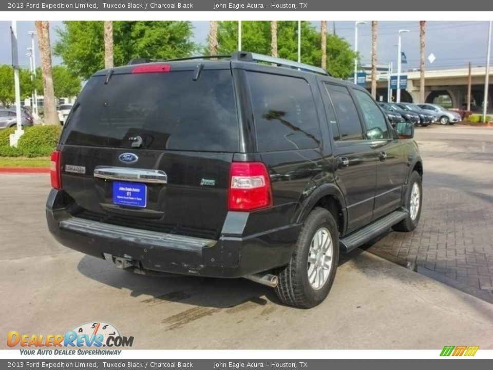 2013 Ford Expedition Limited Tuxedo Black / Charcoal Black Photo #7
