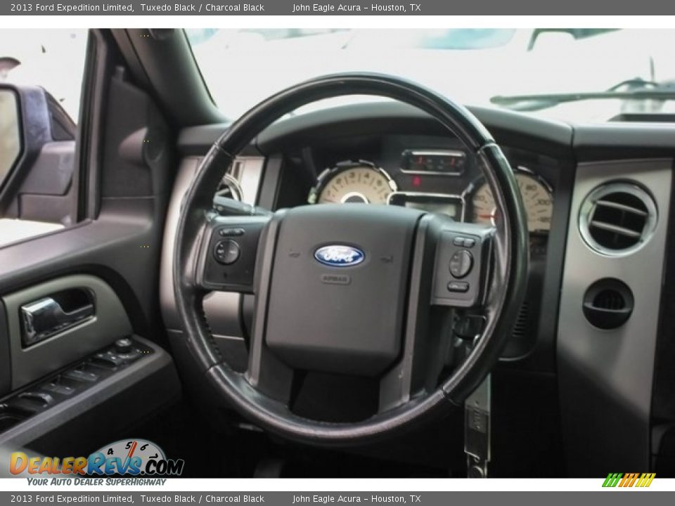 2013 Ford Expedition Limited Tuxedo Black / Charcoal Black Photo #28
