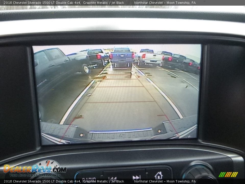 2018 Chevrolet Silverado 1500 LT Double Cab 4x4 Graphite Metallic / Jet Black Photo #20