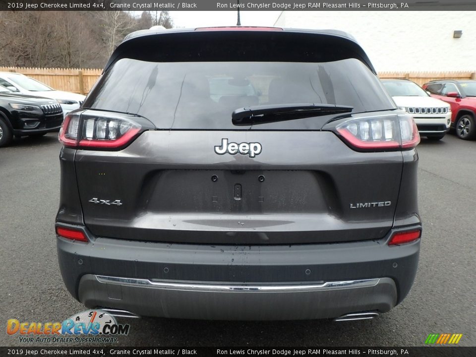 2019 Jeep Cherokee Limited 4x4 Granite Crystal Metallic / Black Photo #4