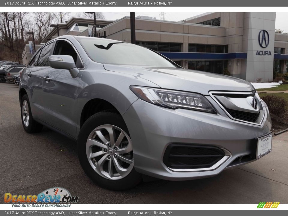 2017 Acura RDX Technology AWD Lunar Silver Metallic / Ebony Photo #1