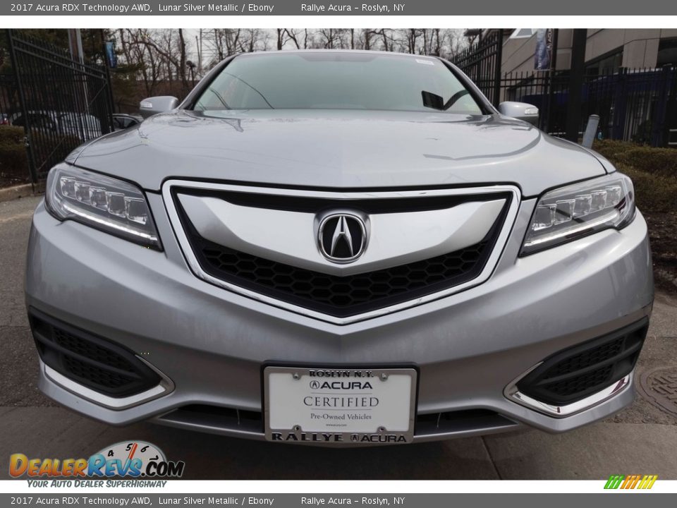 2017 Acura RDX Technology AWD Lunar Silver Metallic / Ebony Photo #2