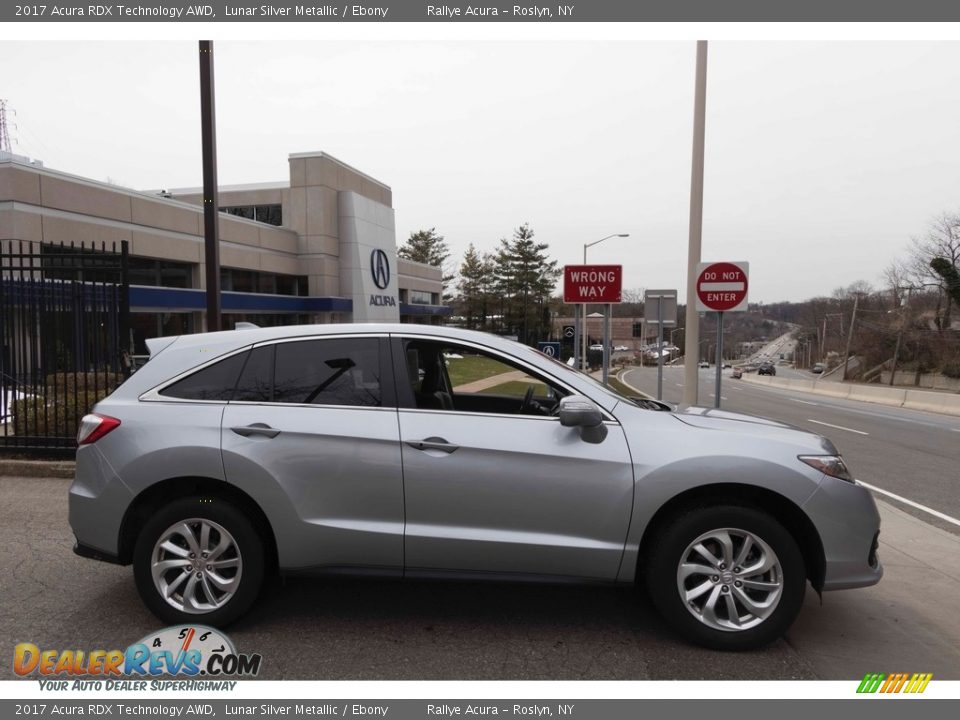 2017 Acura RDX Technology AWD Lunar Silver Metallic / Ebony Photo #3