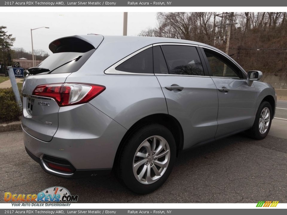 2017 Acura RDX Technology AWD Lunar Silver Metallic / Ebony Photo #4