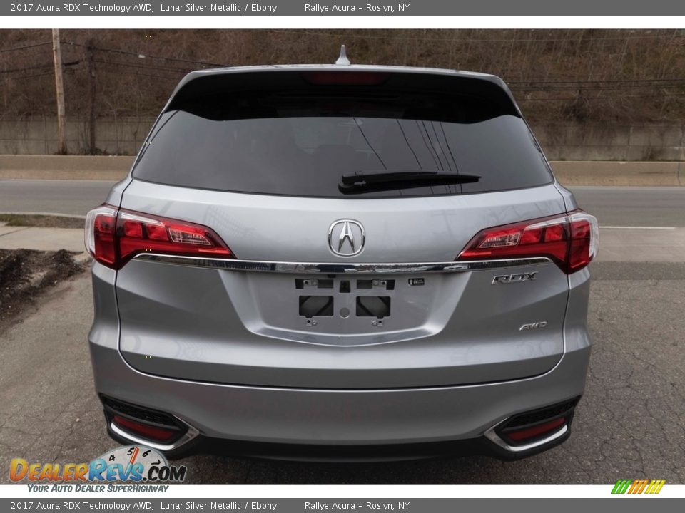 2017 Acura RDX Technology AWD Lunar Silver Metallic / Ebony Photo #5