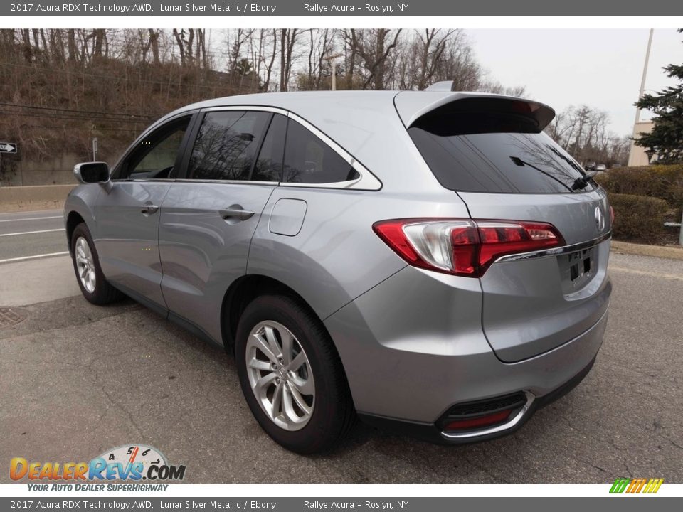 2017 Acura RDX Technology AWD Lunar Silver Metallic / Ebony Photo #7
