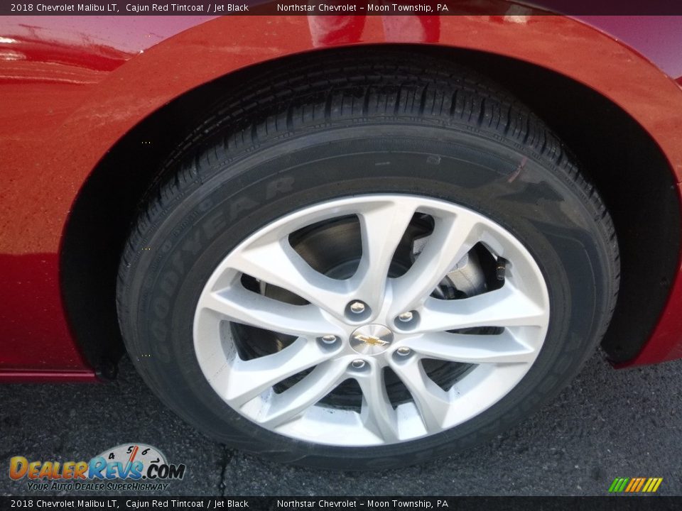 2018 Chevrolet Malibu LT Cajun Red Tintcoat / Jet Black Photo #9