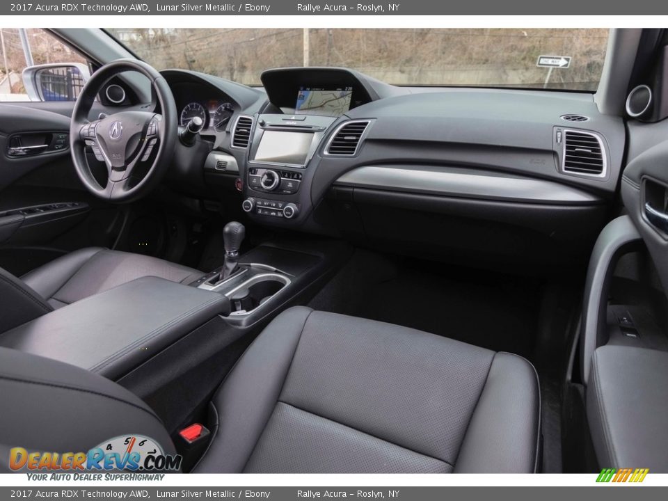 2017 Acura RDX Technology AWD Lunar Silver Metallic / Ebony Photo #15
