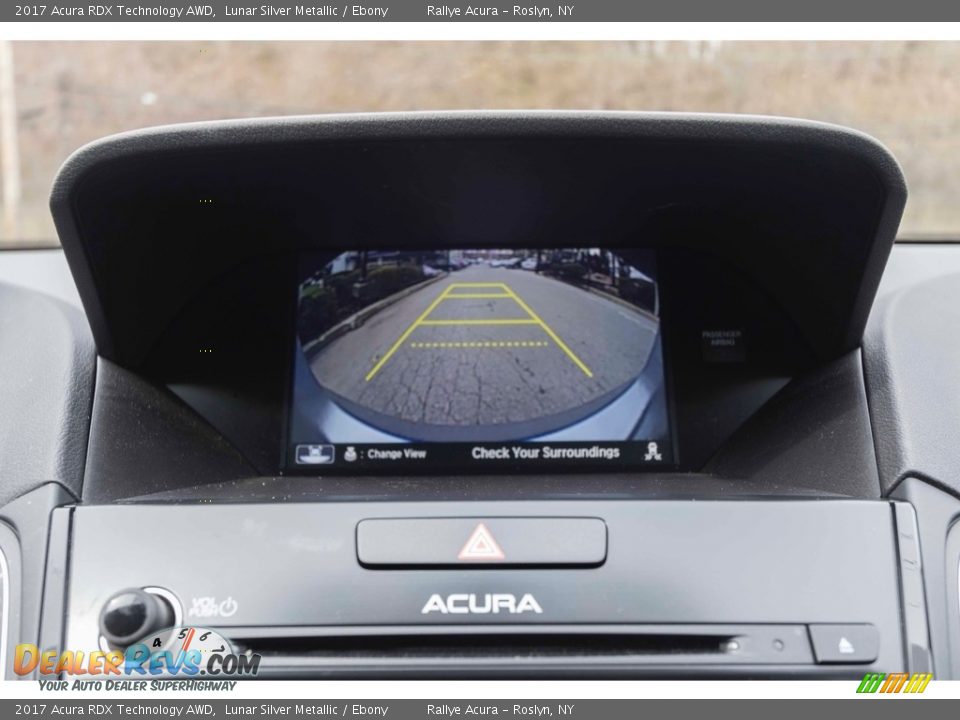 2017 Acura RDX Technology AWD Lunar Silver Metallic / Ebony Photo #18